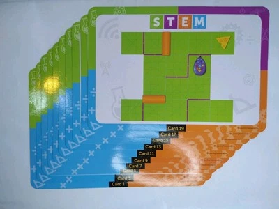 Recursos de aprendizaje Code & Go Robot Mouse Juego de actividades Tarjetas de diseño Solo piezas Foto 1 de 2