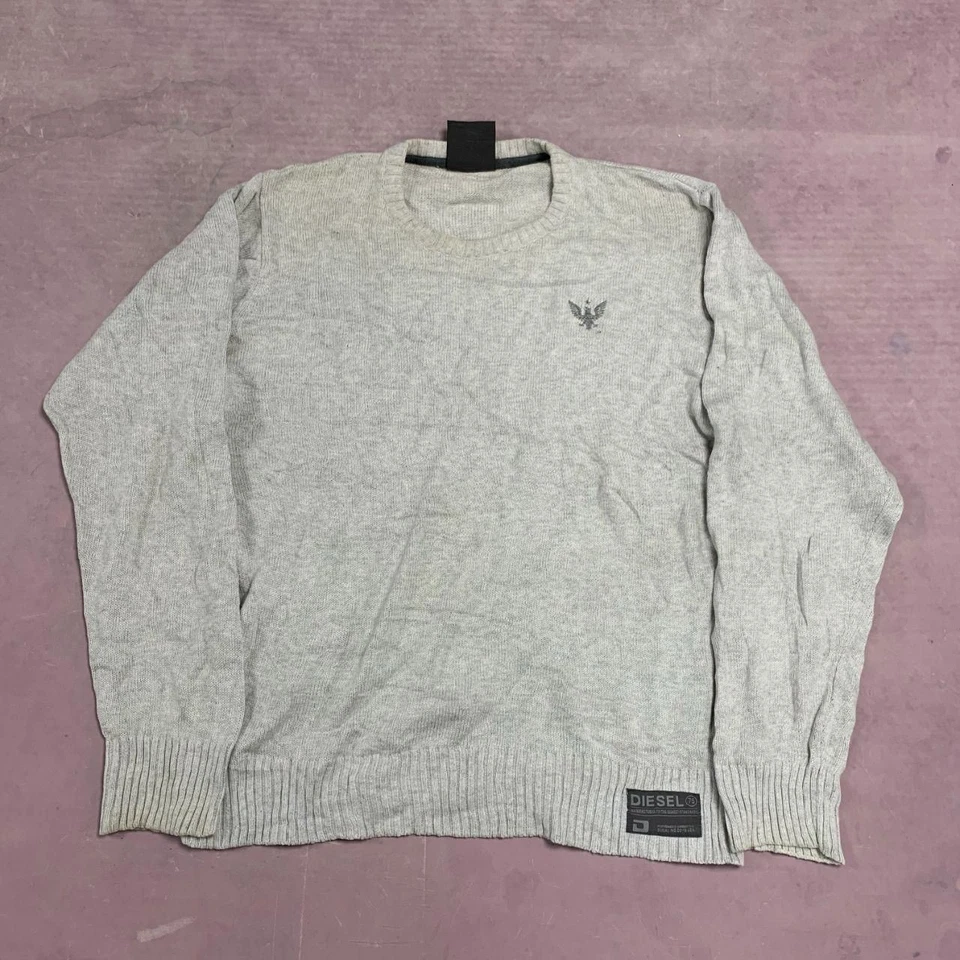 Diesel Jeans Knitted Jumper Chunky Knit Sweater Men's 2XL - Image 1 of 4