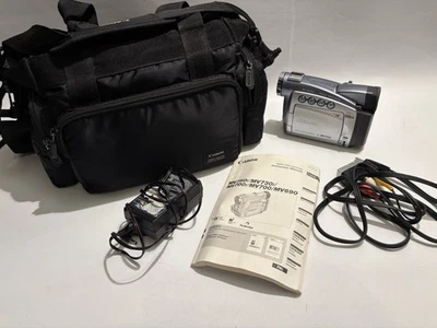 Canon MV 700i Camcorder - Grey With Charger And Canon Case - Image 1 of 4