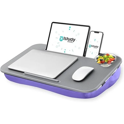 Escritorio ergonómico para computadora portátil con cojín de microperlas características de organización portátil EE. UU. Foto 1 de 4