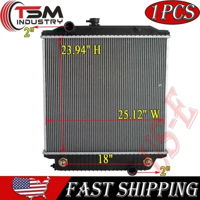 Radiator Fits 2001-2008 Freightliner MT45 / 1998-02 MT55 / 1998 FLD112 FL112 Foto 1 de 4