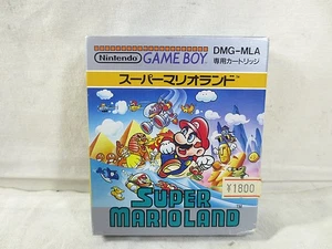 Super Mario Land Game Boy GB NTSC-J Completo con Caja Manual Casi Como Nuevo - Imagen 1 de 3
