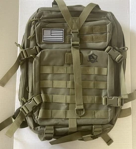 NUOVO USCCA Zaino Tattico Verde Militare Cinghie Regolabili Multitasche - Foto 1 di 8