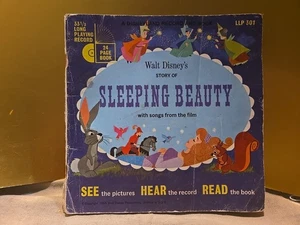 Walt Disney's Story of Sleeping Beauty Story Book See-Hear-Read No Record 1965 - Picture 1 of 6