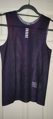 Custom Design Flight Print Cycling Base Layer Vest - To Match Rapha Kit- Large - Image 1 of 2