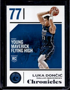 2018-19 Panini Chronicles Luka Doncic Rookie Young Maverick Flying High RC - Picture 1 of 2