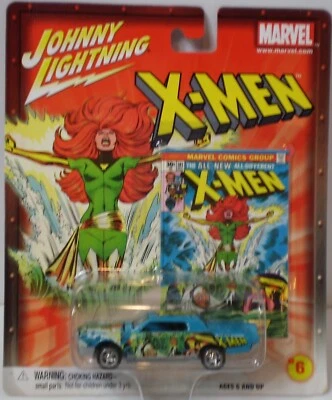 Johnny Lightning Marvel Comics Rel 1 #6 X-Men – Custom Continental - Image 1 of 4