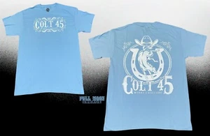 Nuevo Colt 45 Rodeo Vaquero Caballo Zapato Hombre Camiseta De Colección - Imagen 1 de 2