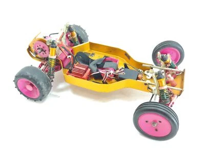 *RARE* Vintage Team Associated RC10 Gold Pan Championship Edition 1/10 2wd Buggy - Image 1 of 4