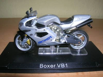 Ixo Altaya Voxan Boxer 995 VB1 VB 1 silber silver Motorrad 1:24 Motorbike Moto - Bild 1 von 2