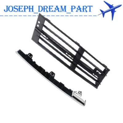 For BMW 740i 750i 740LI Right Front Bumper Lower Grille Cover With Molding Trim  Foto 1 de 4