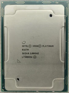 Processore server CPU Intel Xeon Platinum 8167M LGA 3647 cache 35,75 M 2,0 GHz DDR4 - Foto 1 di 2