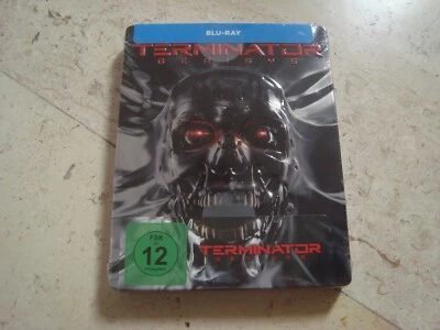 TERMINATOR GENISYS Schwarzenegger EMBOSSED BluRay FuturePak NEW&SEALED MetalPak  - Image 1 of 4