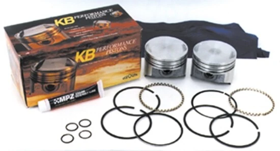 Kit de pistón negro Keith .020 8.9:1 para 88-03 Harley Sportster XL 1200 62432 Foto 1 de 1