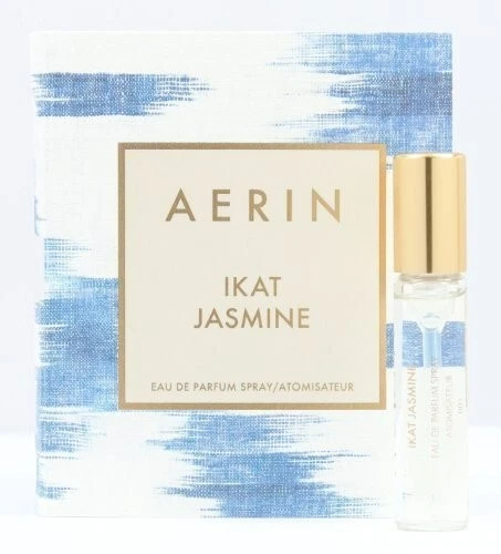 Aerin Ikat Jasmine Eau De Parfum Spray 0.05oz/1.5 ml EDP Muestra NUEVA Tarjeta Vial Foto 1 de 1