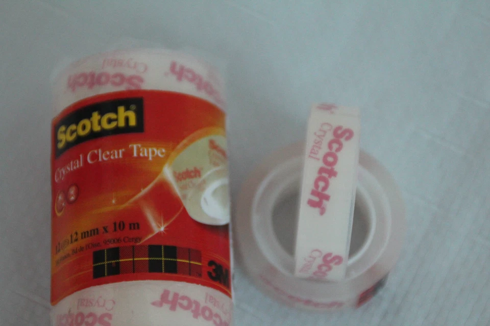 Scotch 3M Klebefilm Klebeband Tape Rollen 12 mm x 10m 3er 6er 12er 48er Rollen
