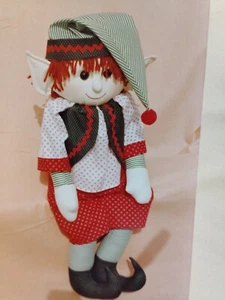 Elvin The Shelf Elf 4X4 Critter 413 Craft Pattern Craft Closet Wood Cloth Decor - Picture 1 of 8