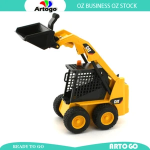 LICENSED Caterpillar CAT Skid Steer Loader New 2019 Yellow scale 1:16 Loader Toy - Picture 1 of 4