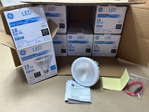 6x Pack GE 18W PAR30 30L 3000K 25º Narrow Floor LED Low Glare Flood Light Bulbs - Picture 1 of 5
