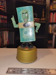 2000 Mag-Nif Talking And Moving Coin Bank Novelty Dollar Bill Man *tested works - Picture 1 of 4