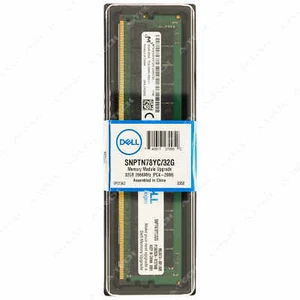 Dell 32GB DDR4-2666 ECC RDIMM SNPTN78YC/32G A9781929 Factory Sealed Memory RAM - Afbeelding 1 van 2