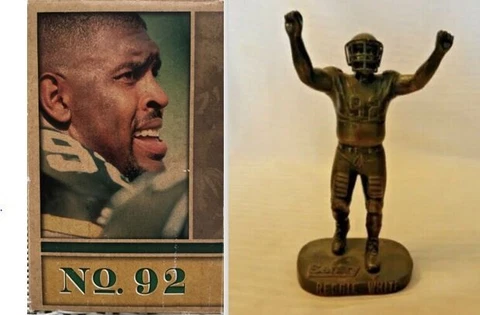 Reggie White Green Bay Packers 2005 Retirement Figure Sentry Foods 6” Tall New Cover