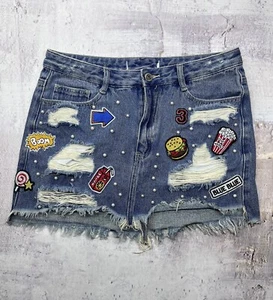 Incredibile gonna jeans vintage da donna taglia 36 - Foto 1 di 11