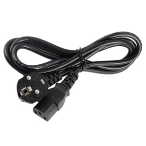 New 1.8M Metre Kettle Lead Cable Power 5A EU Plug Cord IEC C13 3 Pin 3.28ft - Bild 1 von 1