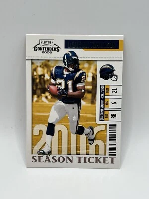 2006 Playoff Contenders - #80 LaDainian Tomlinson - Image 1 of 2