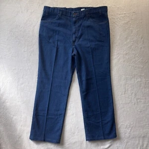 Vintage Levis Action Jeans Men Sz 44 x30 Dark Wash Denim Brown Tab NWT Deadstock - Picture 1 of 14