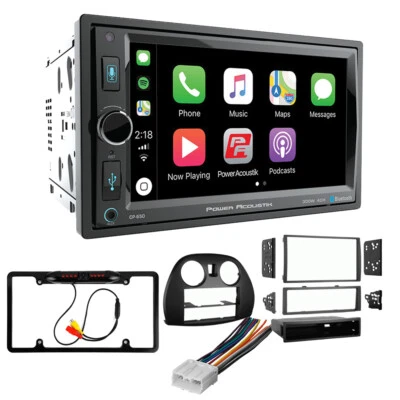 POWER ACOUSTIK 6.5" Apple CarPlay Ready Car Stereo Install Kit for 2006-2012 Mitsubishi Eclipse