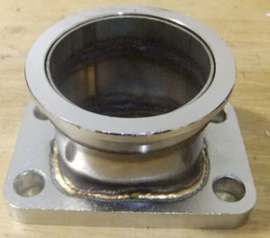 3" Vband Adapter Flange For T4 Turbo Stainless Steel SS V Band V-Band Adaptor - Bild 1 von 5
