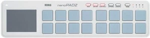 KORG nanoPAD2 Slim-Line USB MIDI Pads White KRNANOP2W - Picture 1 of 4