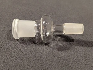 Glass Adapter 14mm/M Male to 18mm/F Female - Picture 1 of 3