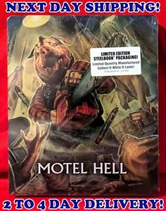 MOTEL HELL (Blu-ray, 1980) Limited Edition STEELBOOK *Scream Factory* *SEALED* - Bild 1 von 4