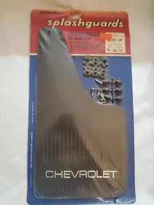 Vintage 1987 Power Flow Chevrolet Splashguards Vans, Trucks Clamp On Sealed OEM - Picture 1 of 6