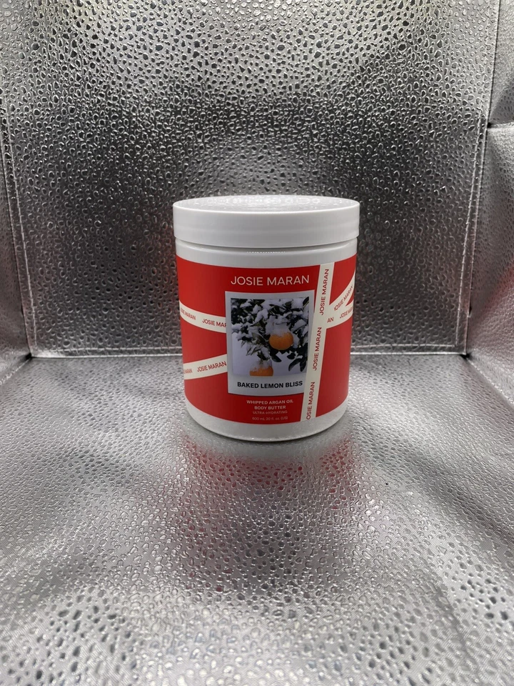 Josie Maran Whipped Argan Oil 20 OZ 600ML BODY BUTTER BAKED LEMON BLISS - Image 1 of 3