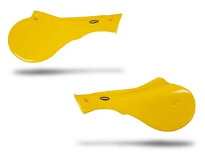 NEW SUZUKI 81-83 RM125 RM250 YELLOW PLASTIC MOTORCYCLE SIDE PANELS - Picture 1 of 1