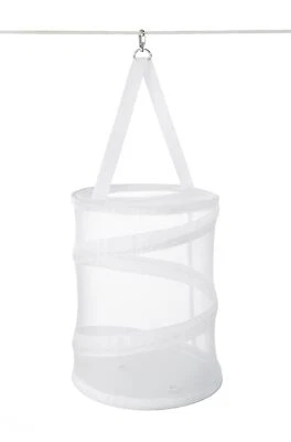 Bolso Whitmor Pop and Fold Clothespin blanco Foto 1 de 4