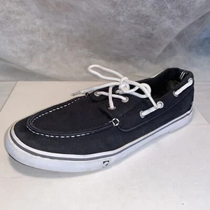 Nautica Loafer Lace Up Men's US 8.5 UK 7.5 EU 42 Navy Blue White Prep Jryx 2014 - Picture 1 of 24