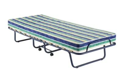 DecHome Letti Tubo profilato ø 25 mm 15 listelli in legno 190x80 cm Como25 - Immagine 1 di 4