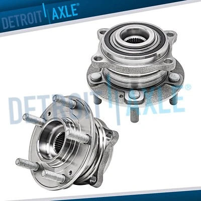 Front Wheel Bearings Hubs for 2011-2014 Hyundai Santa Fe Sport Veracruz Sorento - Image 1 of 4