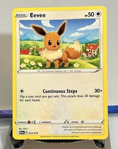 Eevee 2025 McDonald’s Pokemon Promo Card M24EN 013/015 NM - Picture 1 of 2