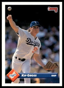 1993 Donruss Kip Gross Los Angeles Dodgers #194 - Picture 1 of 2