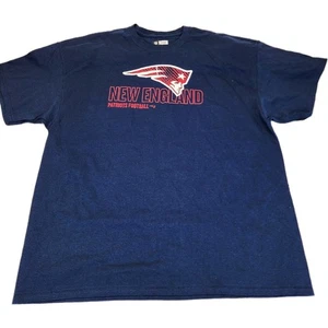 New England Patriots T-Shirt Herren Gr. XXL NFL Team Apparel Blau Neu Football  - Bild 1 von 6