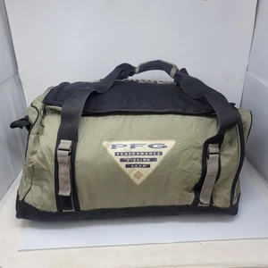 Columbia PFG Green Duffel Fishing Bag Hiking Travel Hunting Gear Gym Luggage - Picture 1 of 22