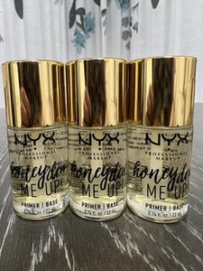 NYX Professional Make-up Honeydew Me Up Face Primer Base 0,74 flüssige Unzen 22ml Neu X3 - Bild 1 von 5