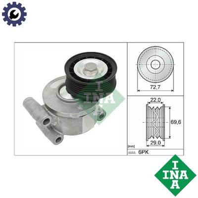 TENSIONER LEVER VRIBBED BELT 534 0249 10 FOR MAZDA FORD VOLVO L823 1.8L 4cyl 3 - Image 1 of 4