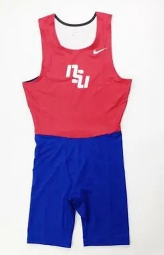 Nike NSU Digital Fast Running Unitard Red Blue CV3079 Track Men's Large ...