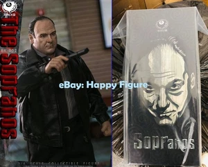 BLACK 8 STUDIO BK-002 1/6 Tony Soprano Collectible Action Figure In Stock New - Picture 1 of 17